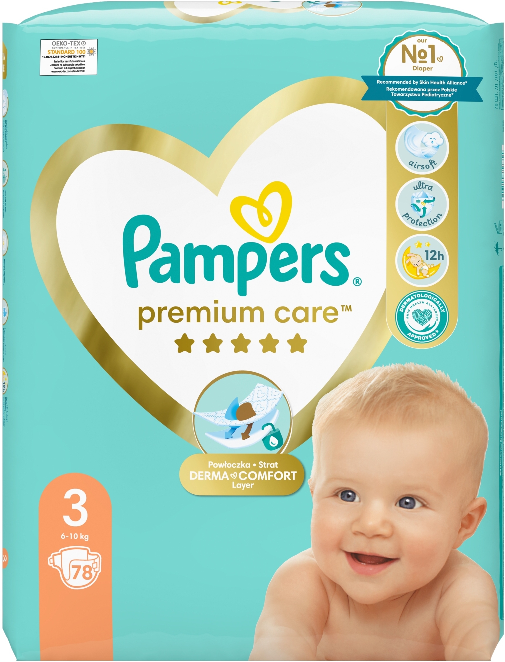 pampers premium care 3 opinie