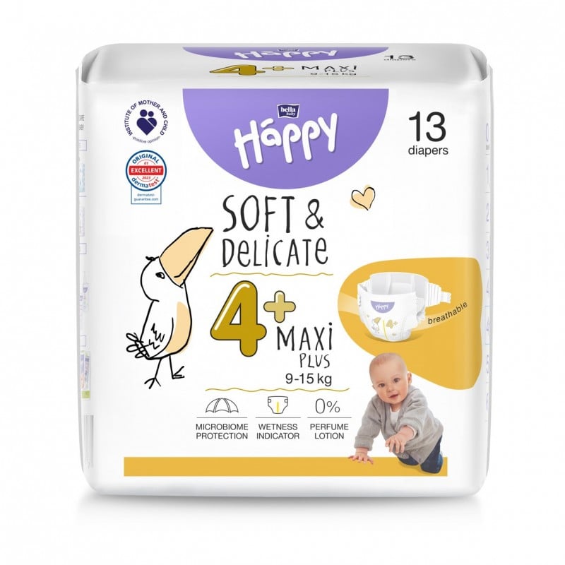 pieluchy bella happy 4+ 62 auchan