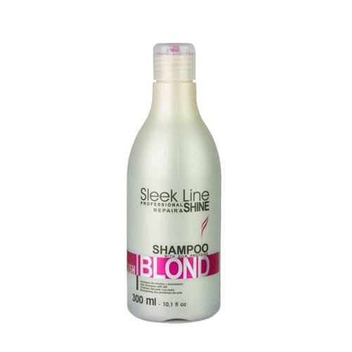 sleek line blond szampon różowy opinie