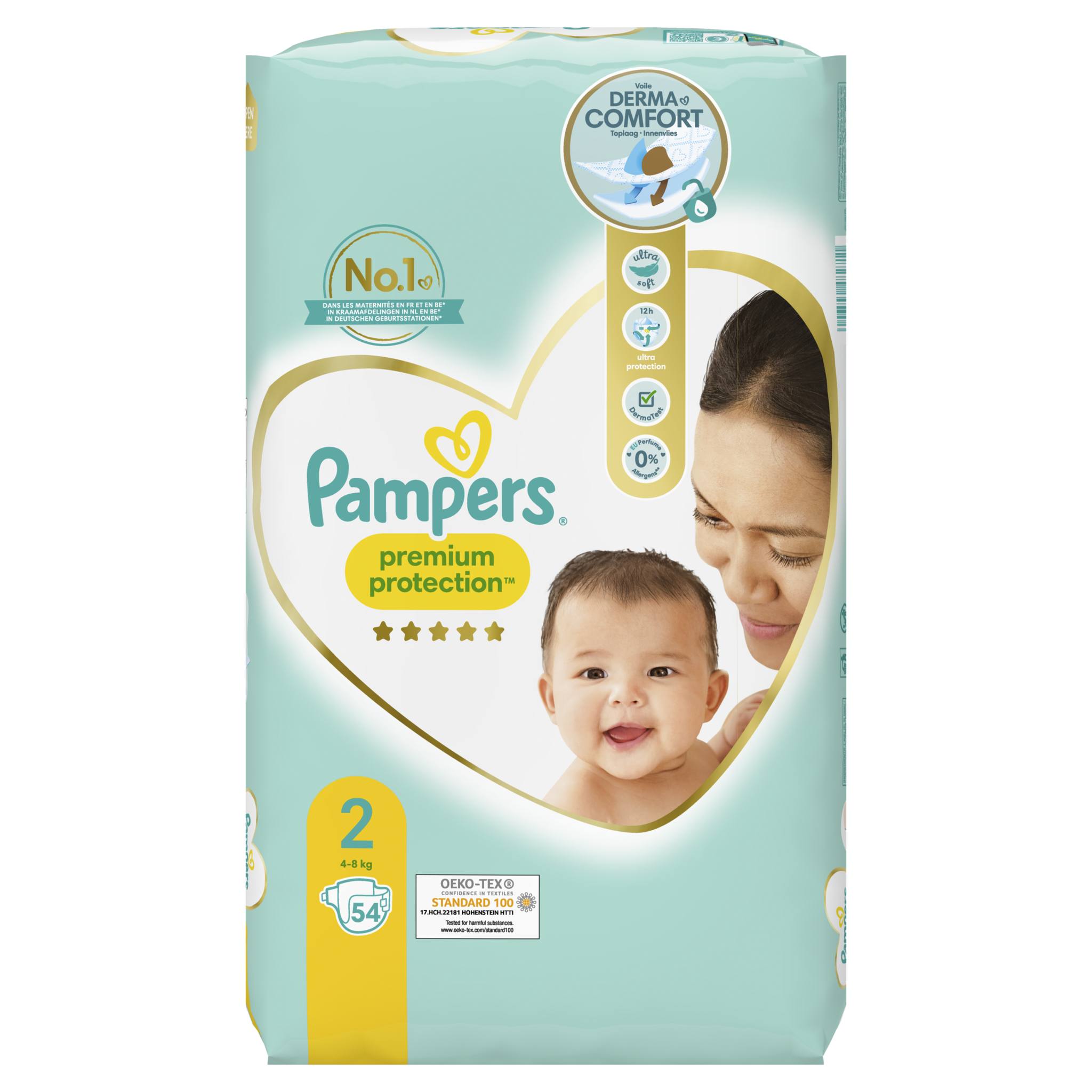 pampers aqua pure chusteczki nawilżające 14x