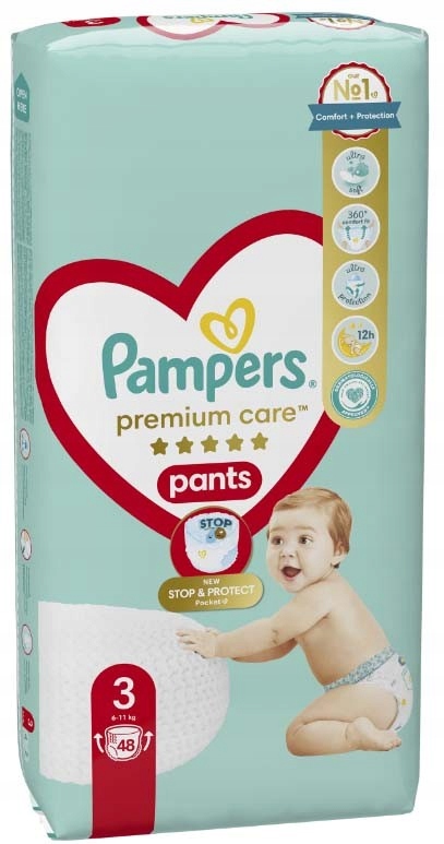 pampers zakladanie pieluchy