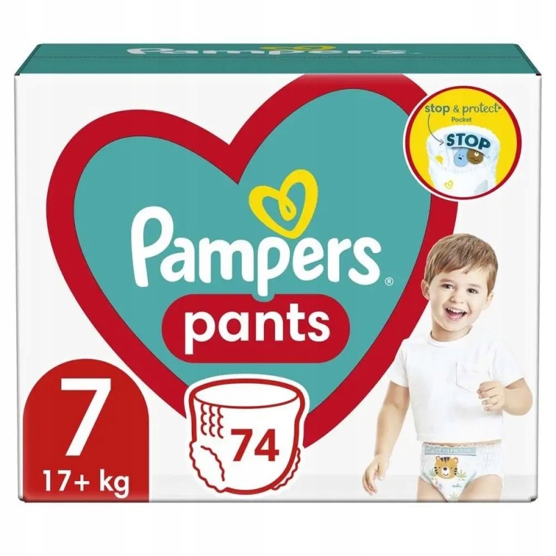 pampers 74 szt