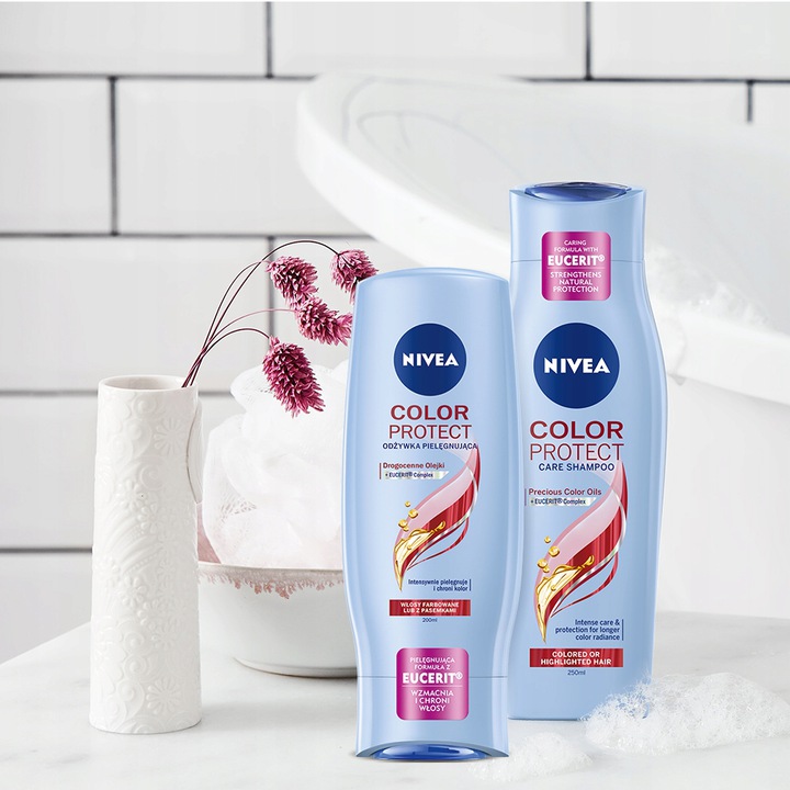 nivea szampon do włosów long care & repair