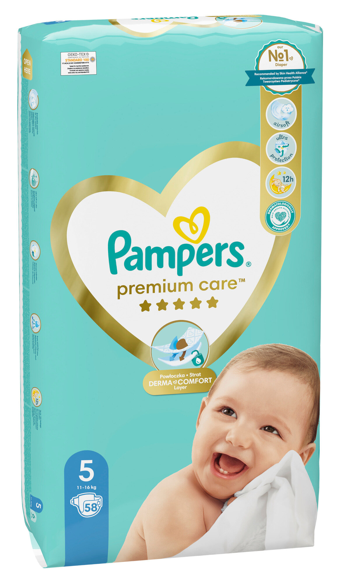 pampers premium care 1 88szt cena