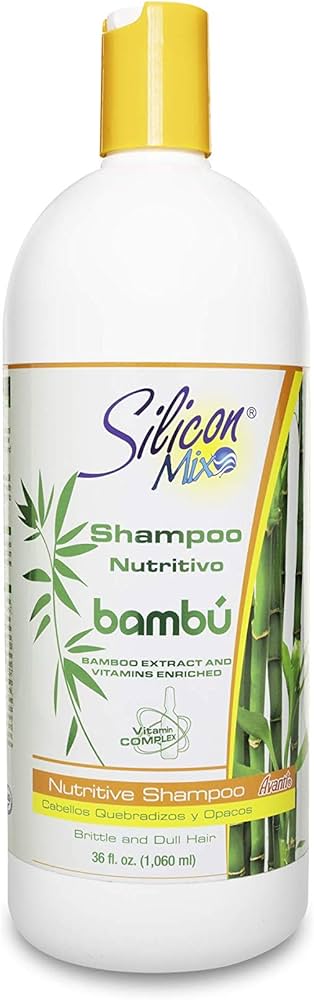 szampon z ekstraktem z bambusa i magnolii