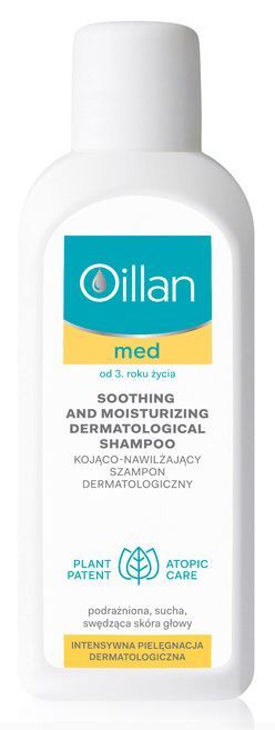 dermatologiczny oillan szampon nawilżający