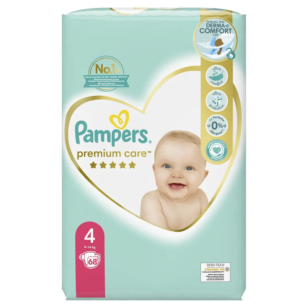 pampers pemium carw 4 caerfir