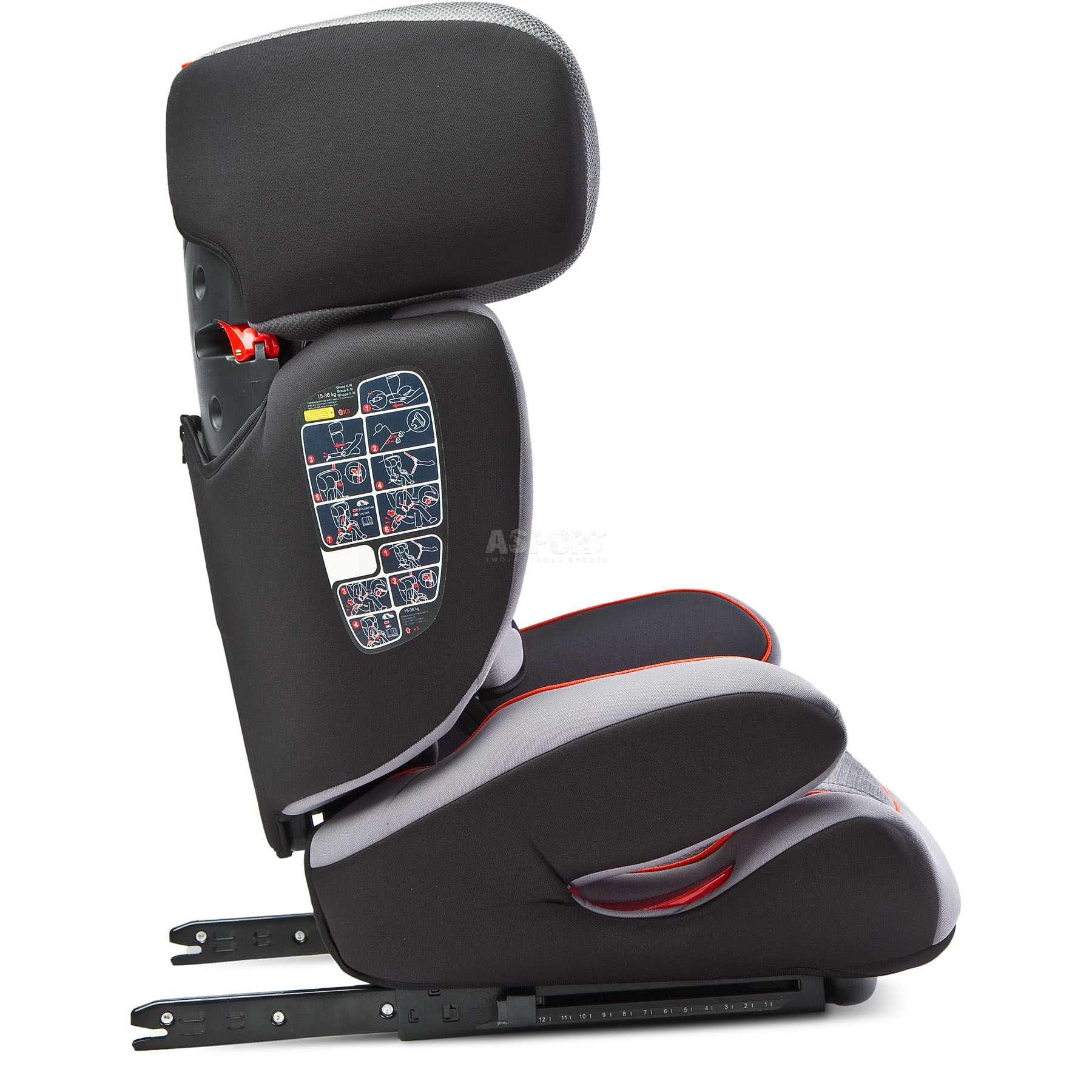 caretero huggi isofix opinie