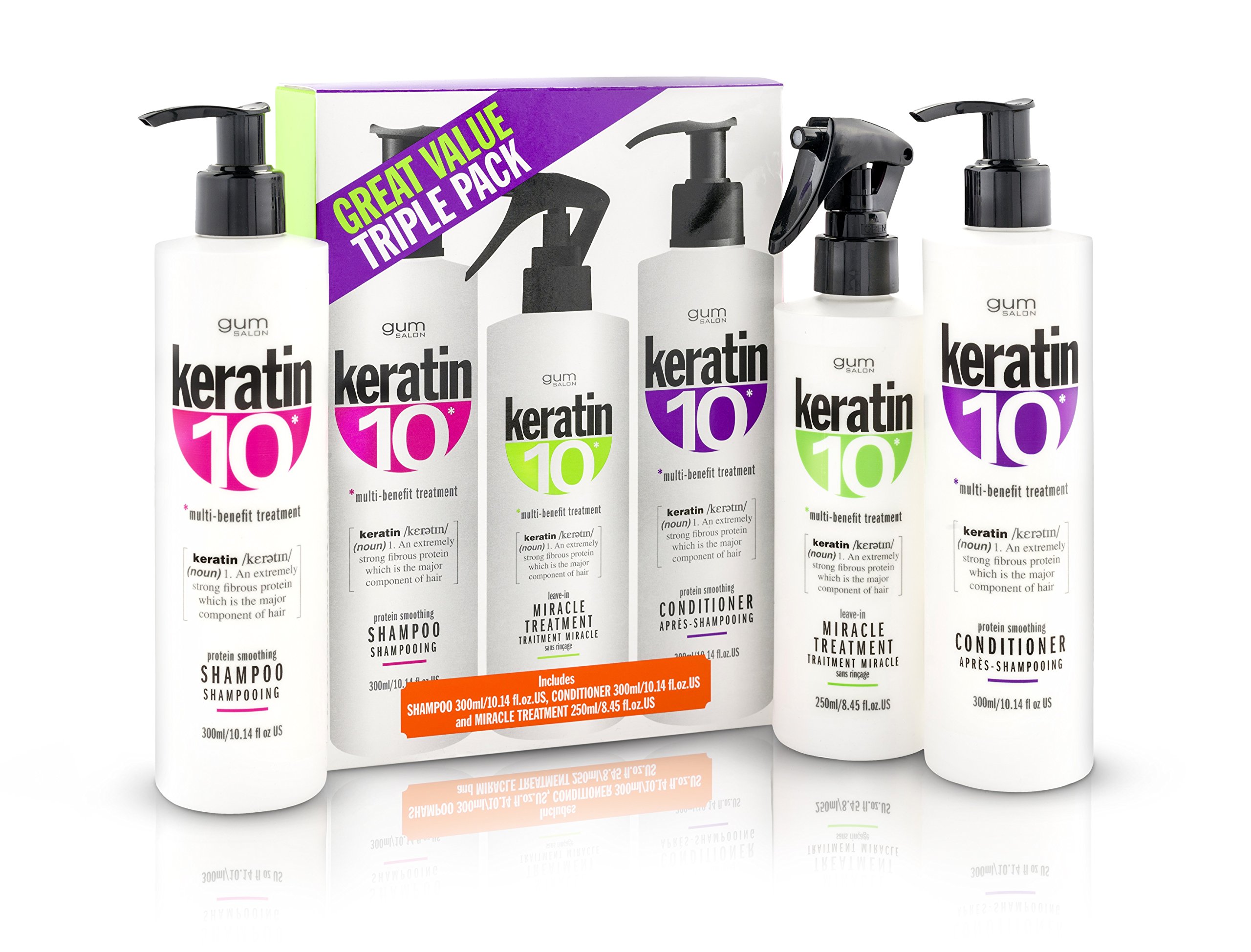 gum salon keratin 10 szampon opinie