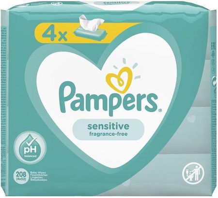 pampers chusteczki od urodzenia