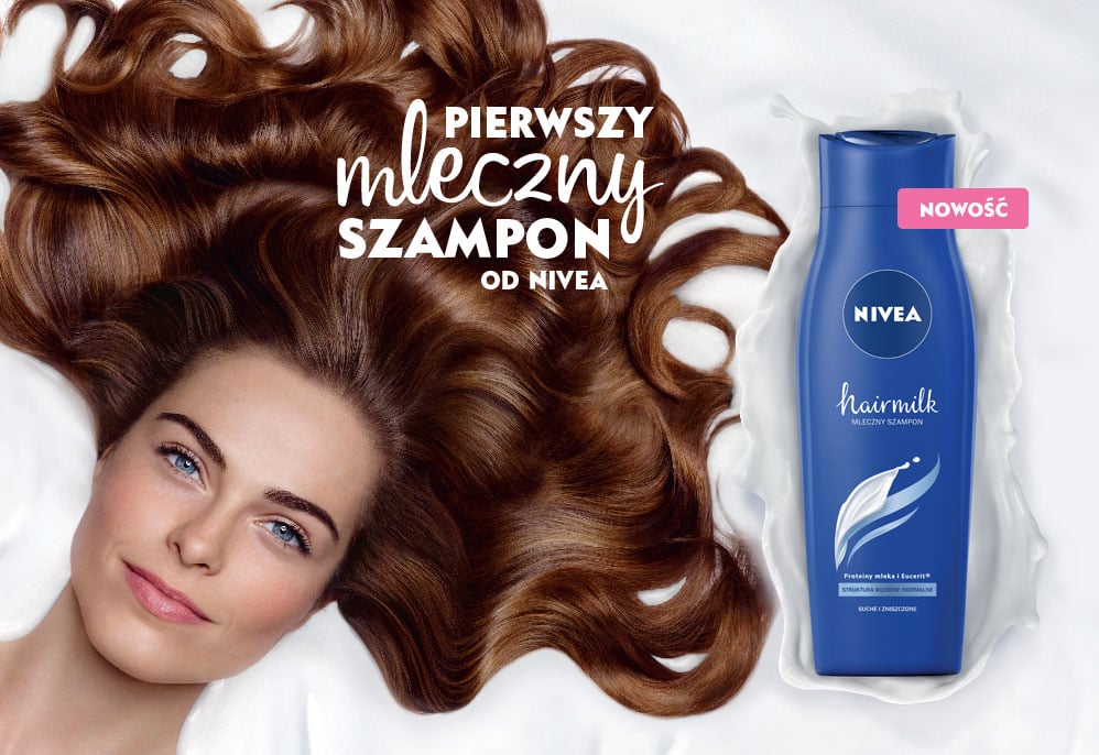 szampon do włosów reklama nivea