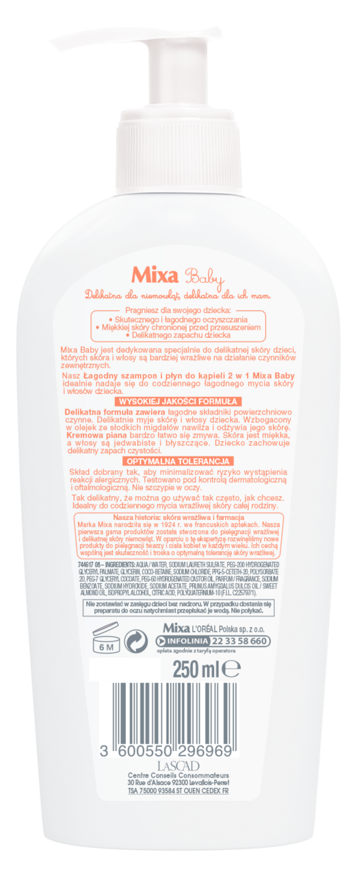 mixa baby szampon rossmann