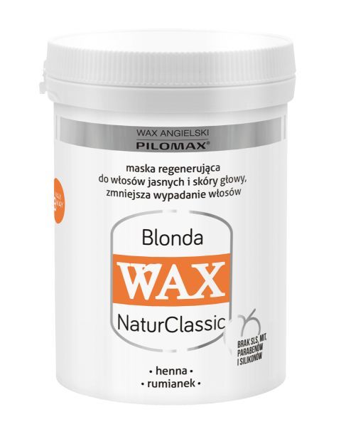 wax odżywka do włosów jasnych zastosowanie