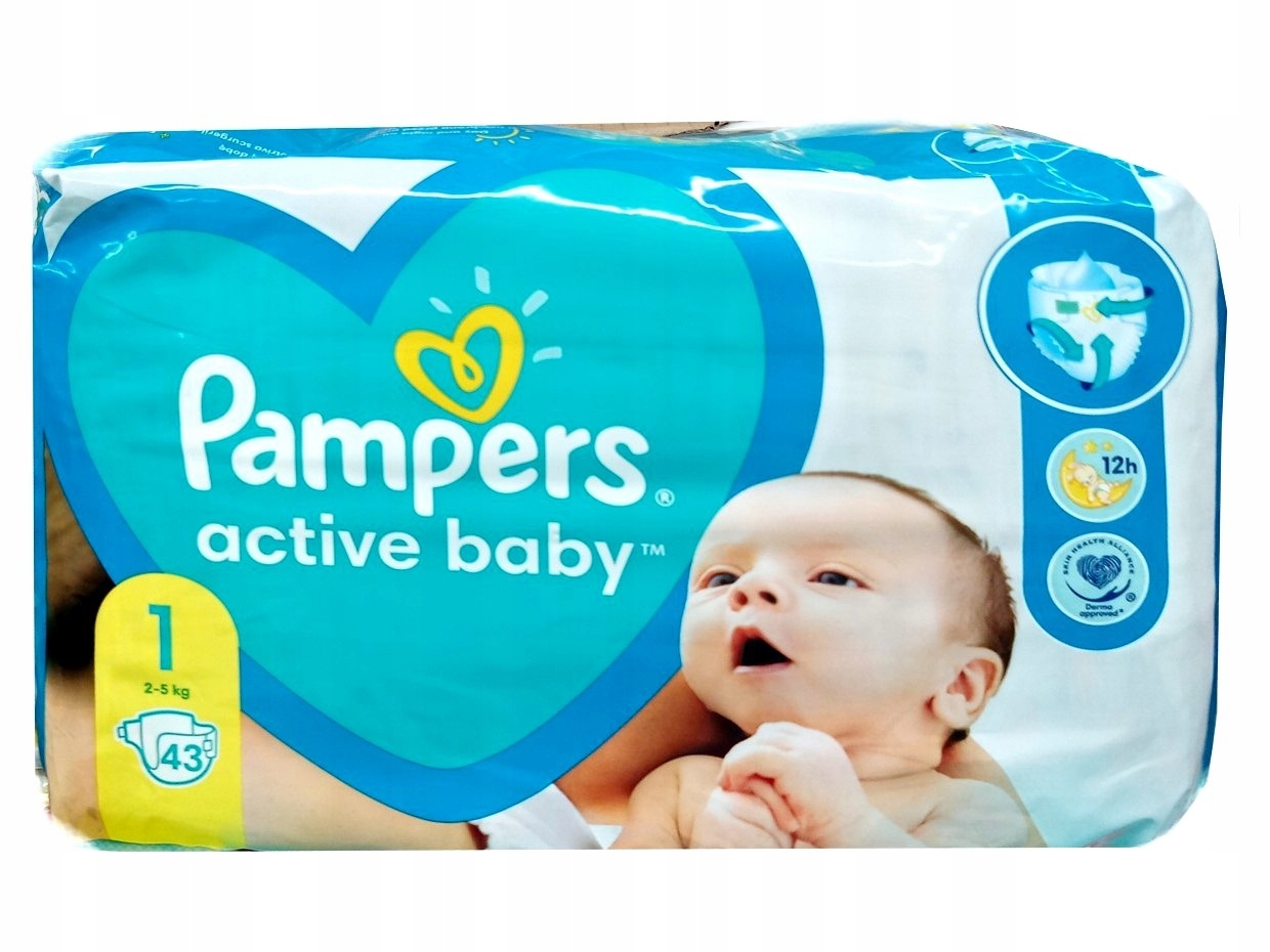 pampers 1 43 szt