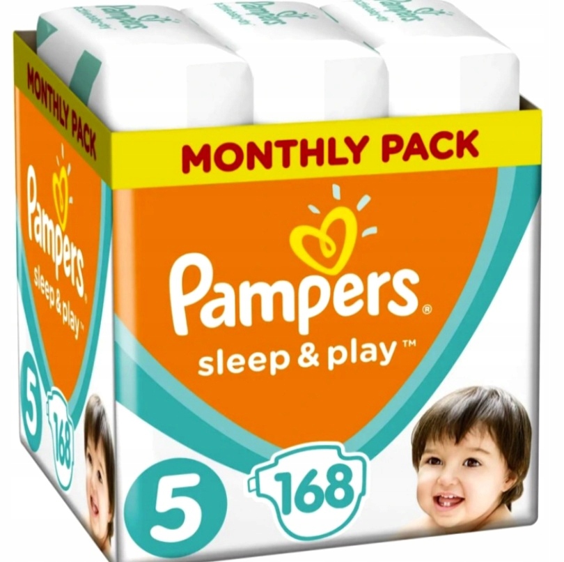 pampers sleep and play 5 czy jest dużo