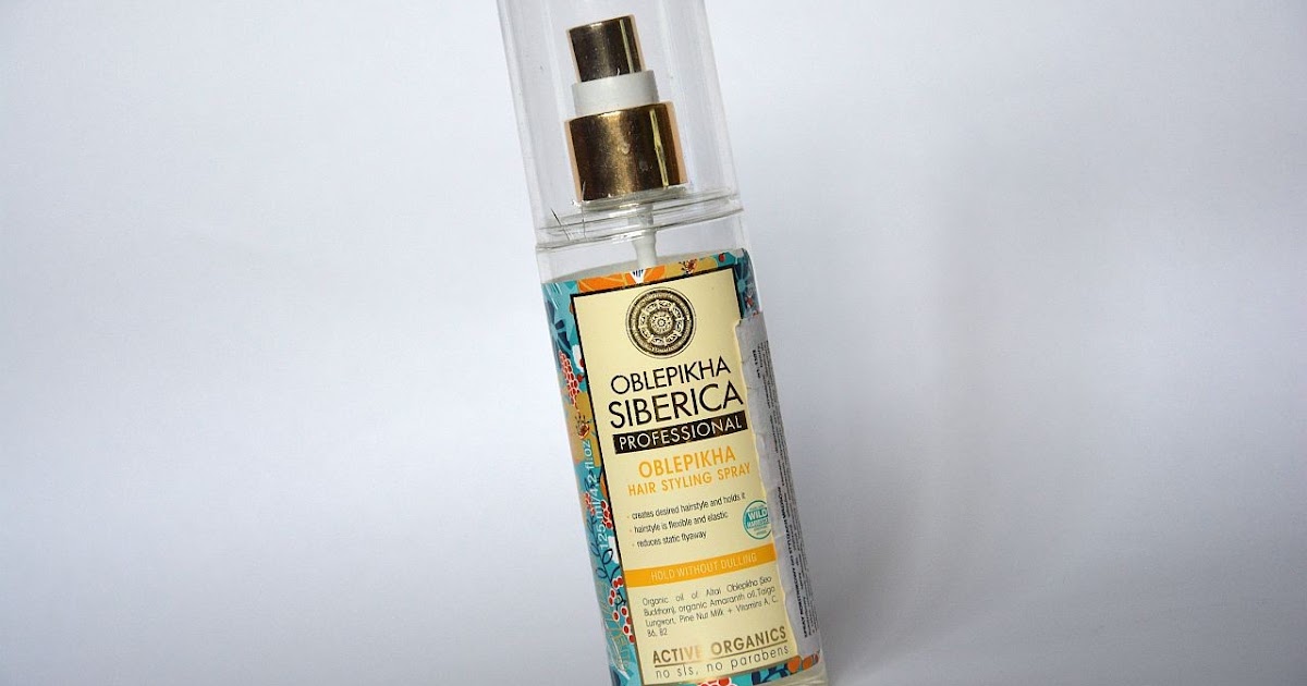 natura siberica rokitnikowy spray odżywka do układania włosów 125ml