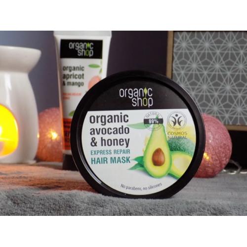 organic shop odżywka do włosów avocado & honey wizaz