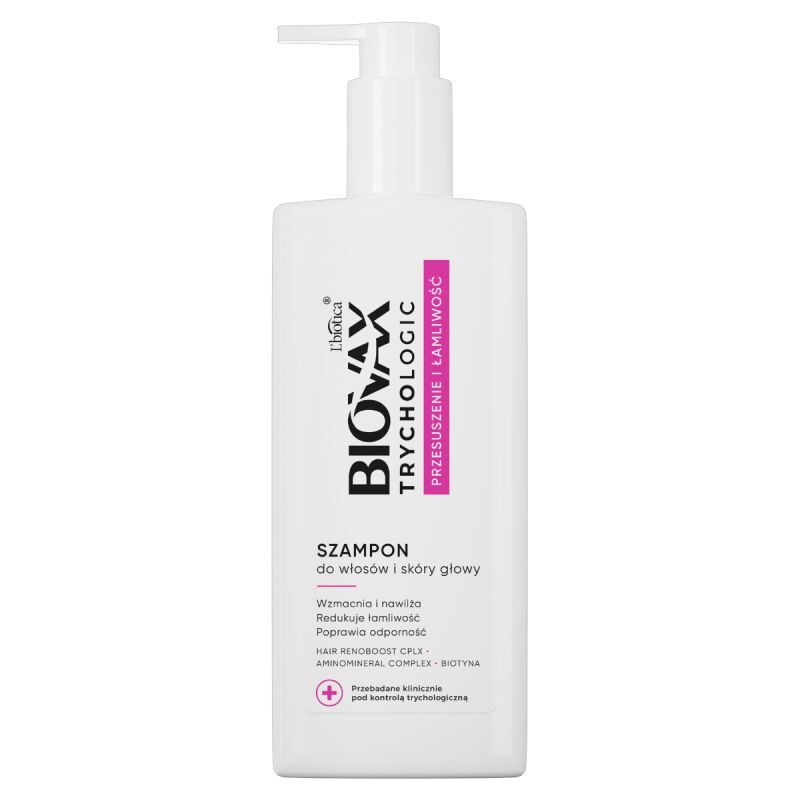 biowax przetłuszczające się szampon