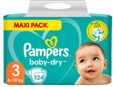 pampers 124 szt 3