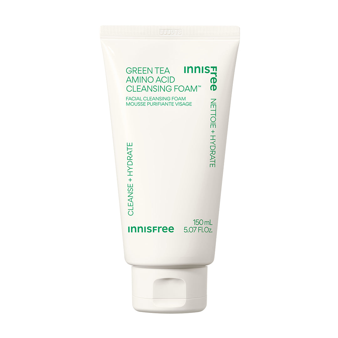 innisfree green tea cleansing foam pianka do mycia twarzy