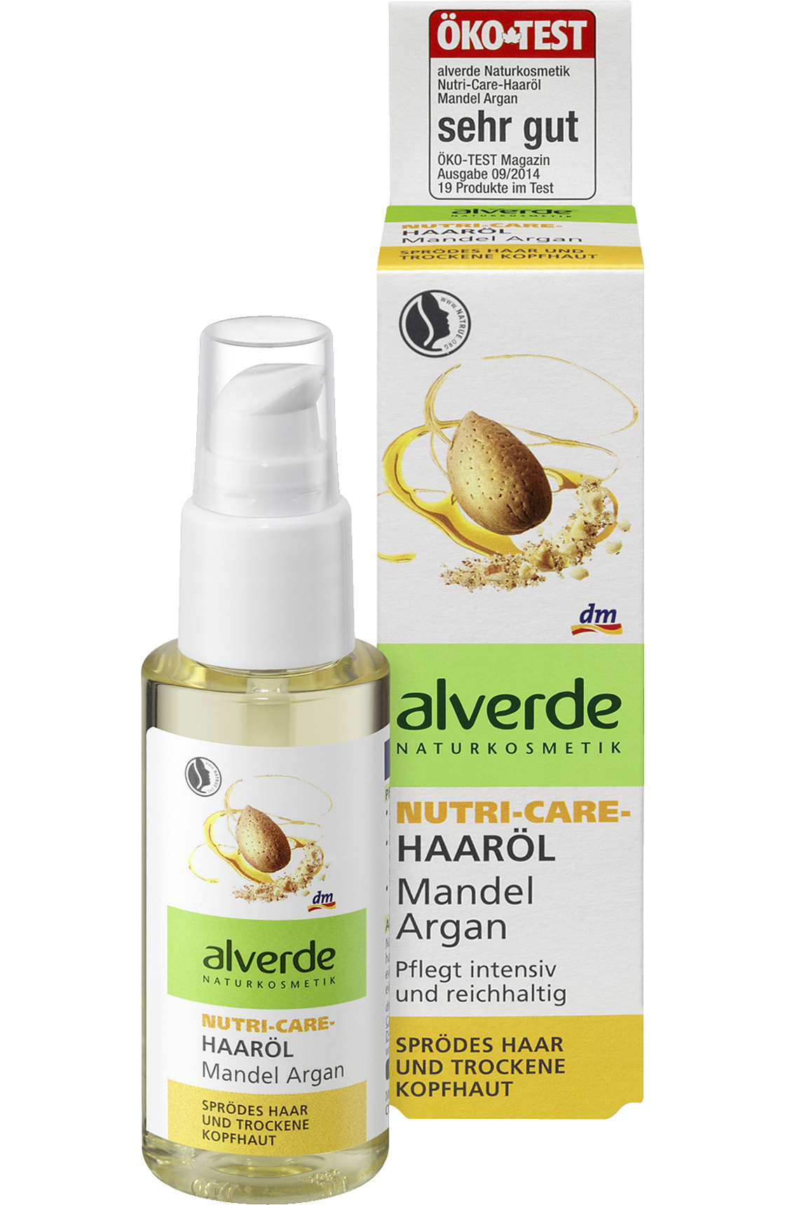 alverde olejek migdałowy i arganowy do włosów