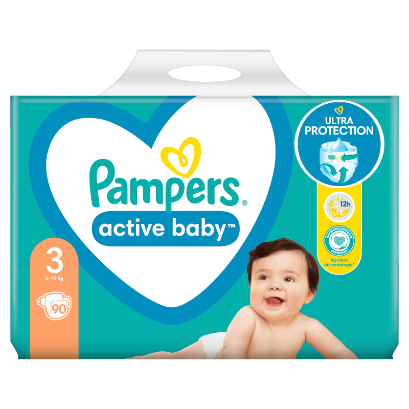 pampers pieluchy active baby 3 midi