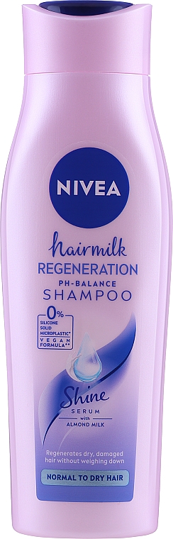 nivea hair milk szampon