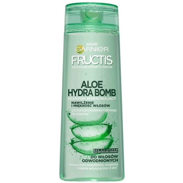 szampon do włosów fructis aloe hydra bomb opinie