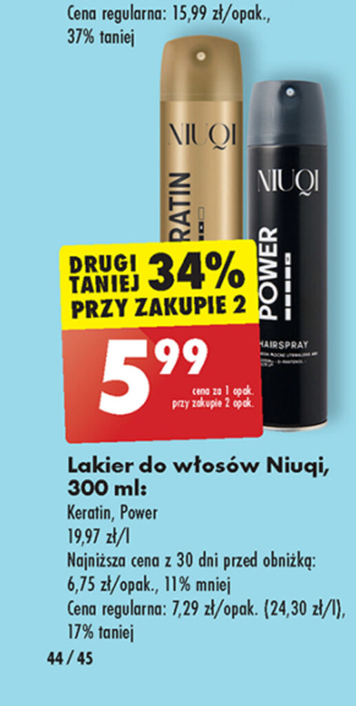 lakier do włosów promocja