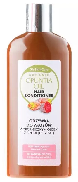 glyskincare odżywka do włosów z organicznym olejem z opuncji figowej