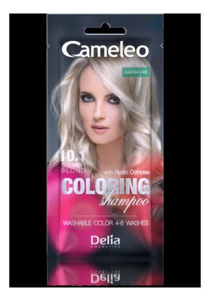 cameleo srebrny blond szampon koloryzujacy wizaz