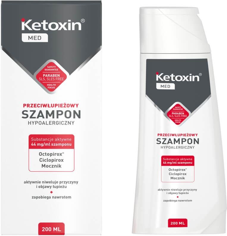 szampon przeciwłupieżowy ketoxin med