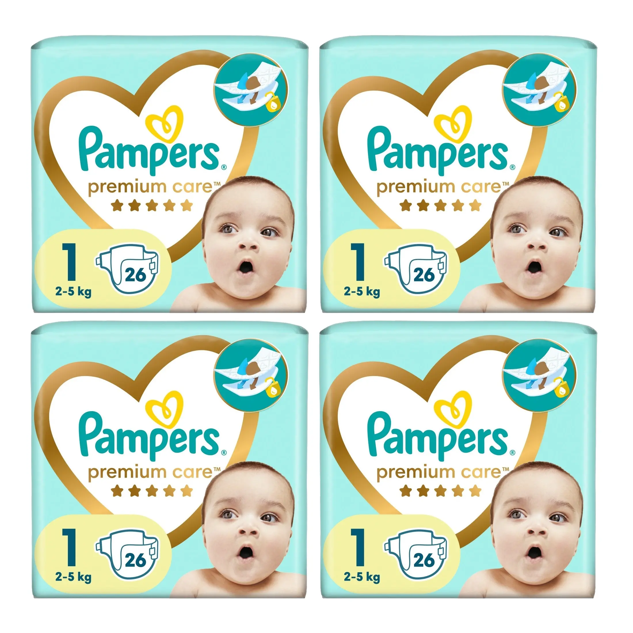 pampers premium baby pieluchy 1 2-5kg