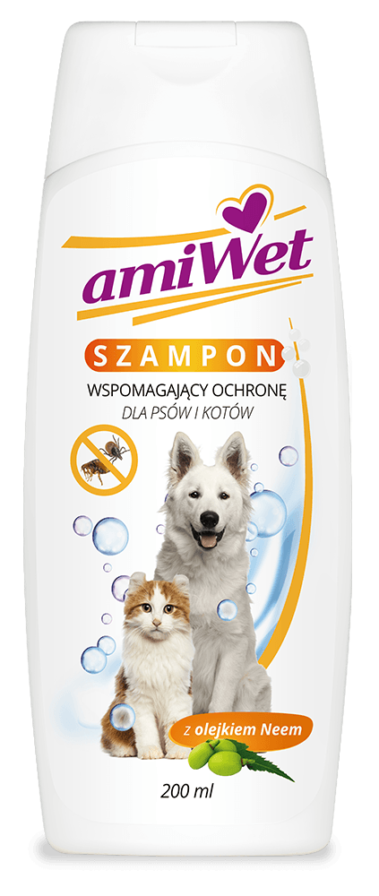 szampon na pchły dla psa i kota