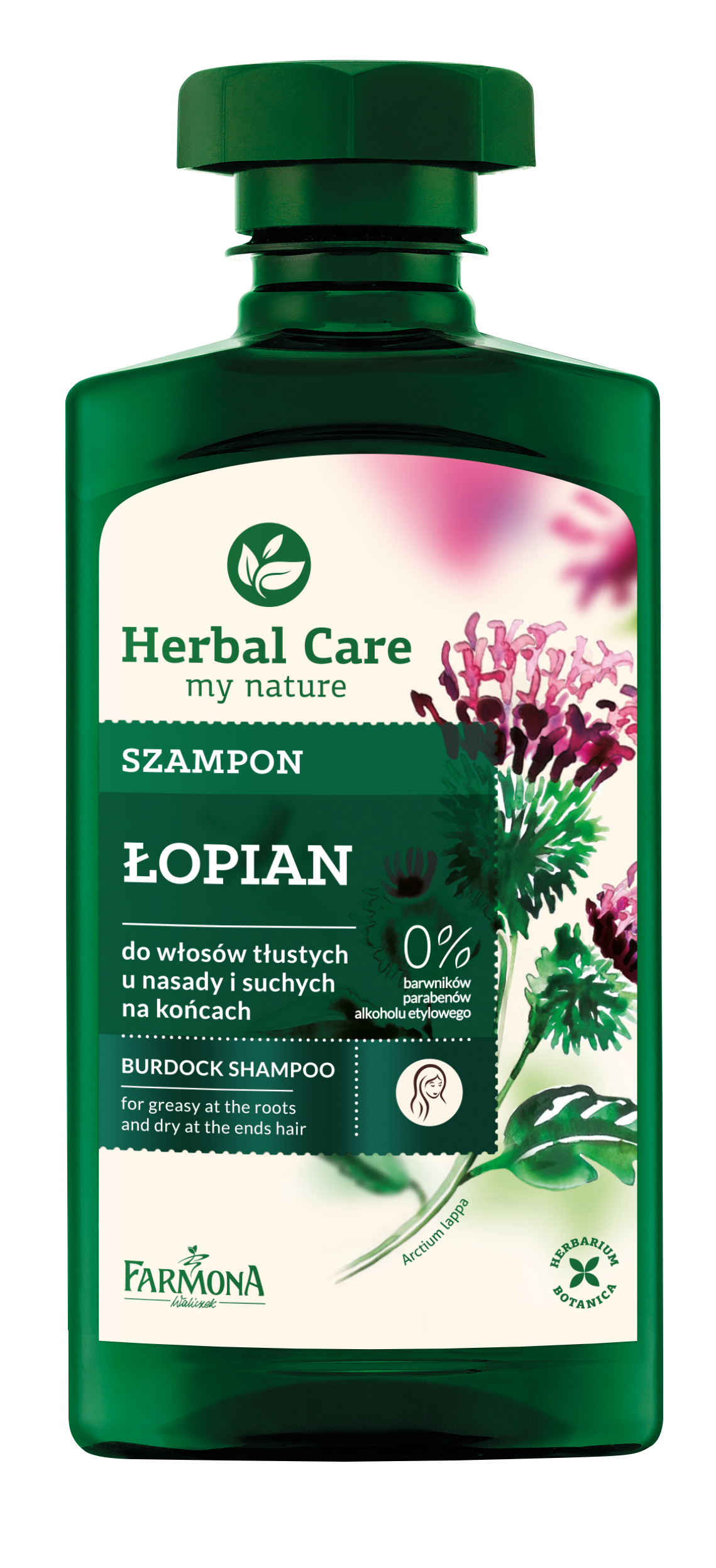 herbal care szampon łopianowy