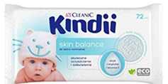 sroka o chusteczki nawilżane cleanic kindii new baby care