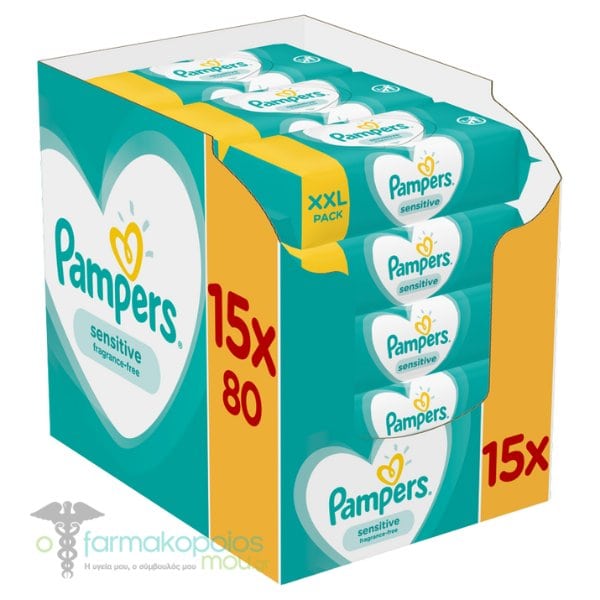 pampers sensitive xxl