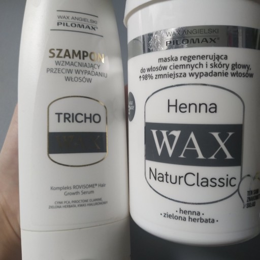 szampon henna wax przeciw wypadaniu włosów