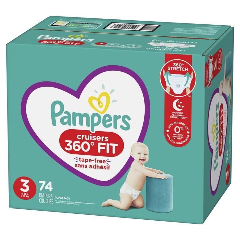 pampers 3 midi 74 szt