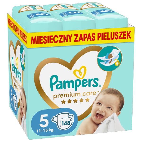 pampers 5 premium zapas na miesiąc