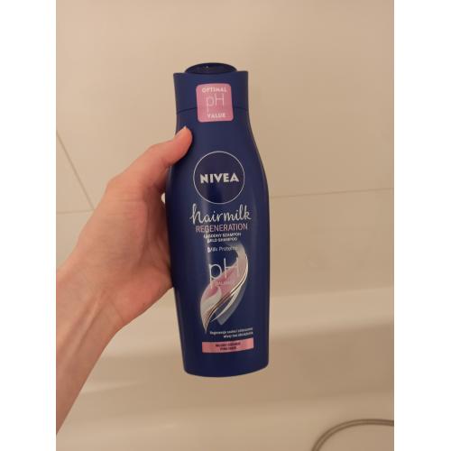 nivea hair milk szampon wizaż