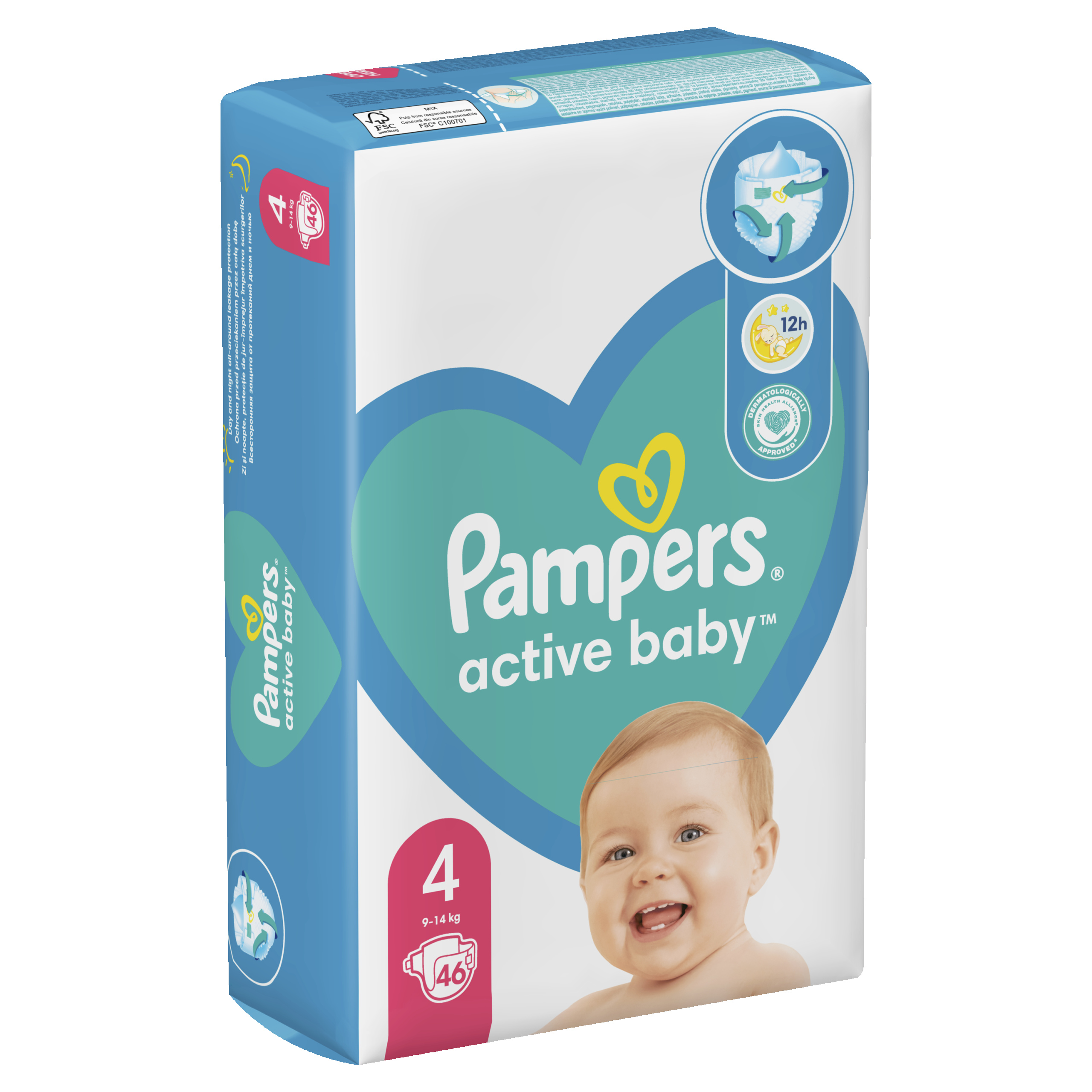 pampers rozmiar 4