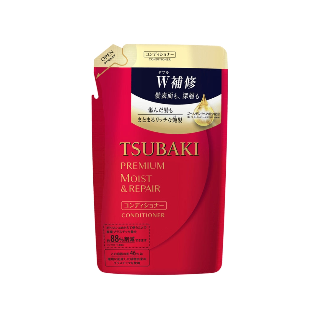 Shiseido „Tsubaki Moist” uzupełnienie odżywki do włosów 660ml