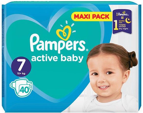 ceneo pampers active fit 7