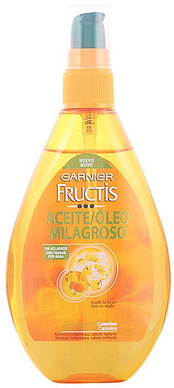 garnier spray do włosów olejek