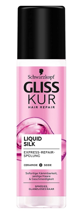 schwarzkopf gliss kur liquid silk odżywka ekspresowa do włosów spray