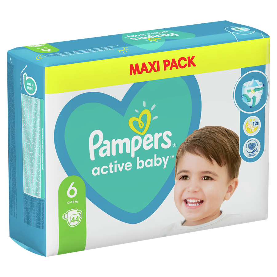 pampers active baby 6 smyk