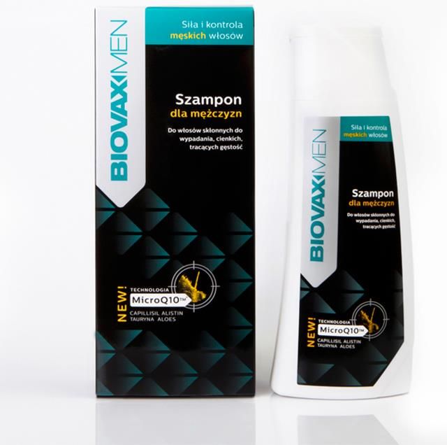 biovaxmen szampon dla mężczyzn do włosów skłonnych do wypadania opinie
