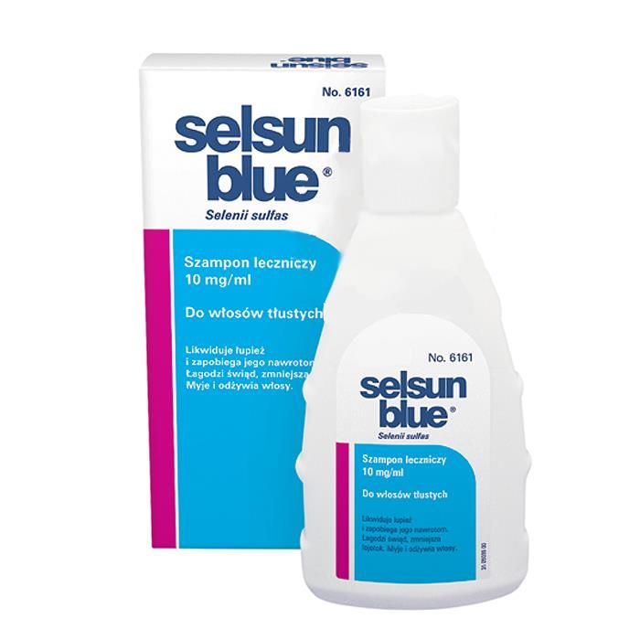 szampon selsun blue do włosów tłustych.200 ml