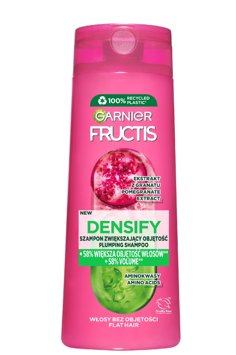 garnier fructis gęste i zachwycające szampon wzmacniający